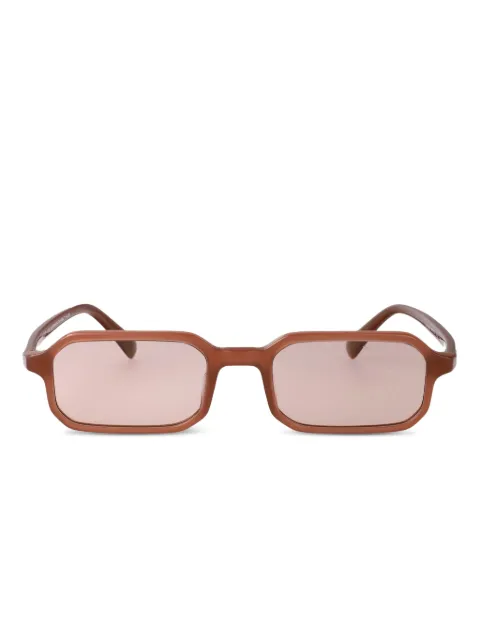Emporio Armani lentes de sol con armazón rectangular