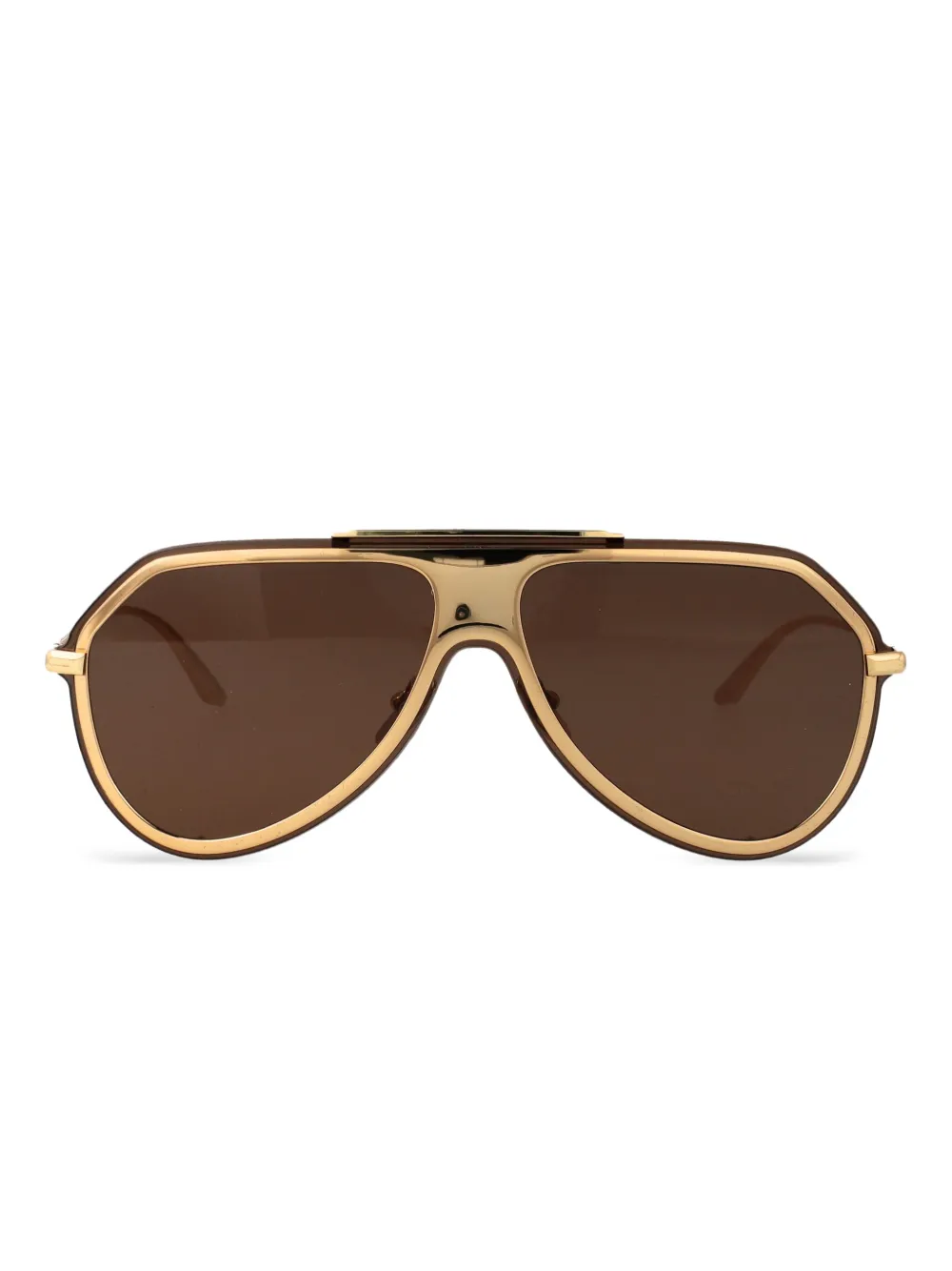 Dolce & Gabbana Eyewear oversize-frame sunglasses Goud