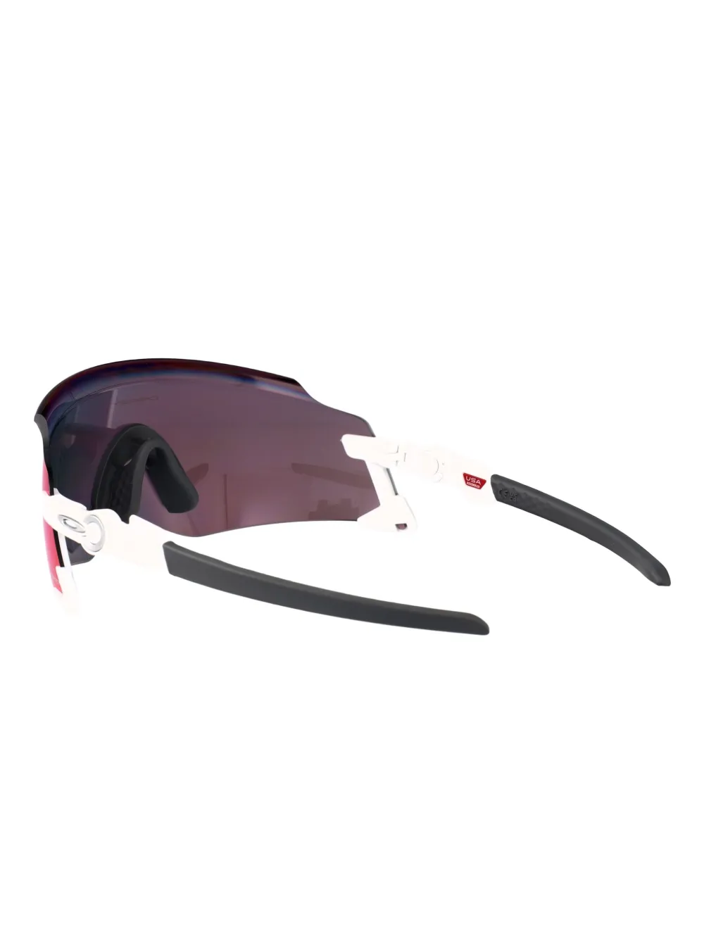 Oakley Zonnebril met oversized montuur Zwart