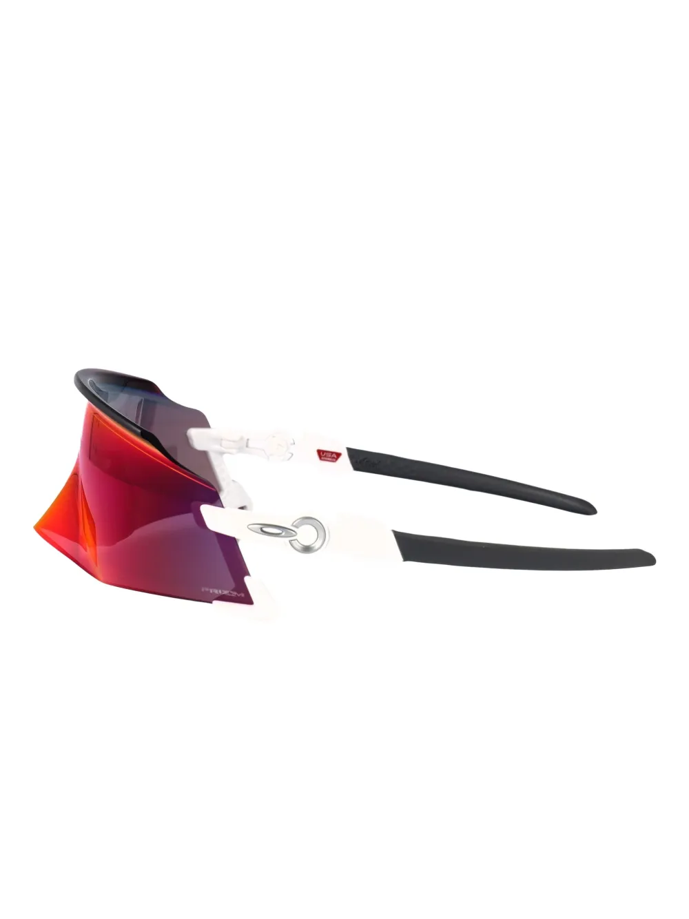 Oakley Zonnebril met oversized montuur Zwart