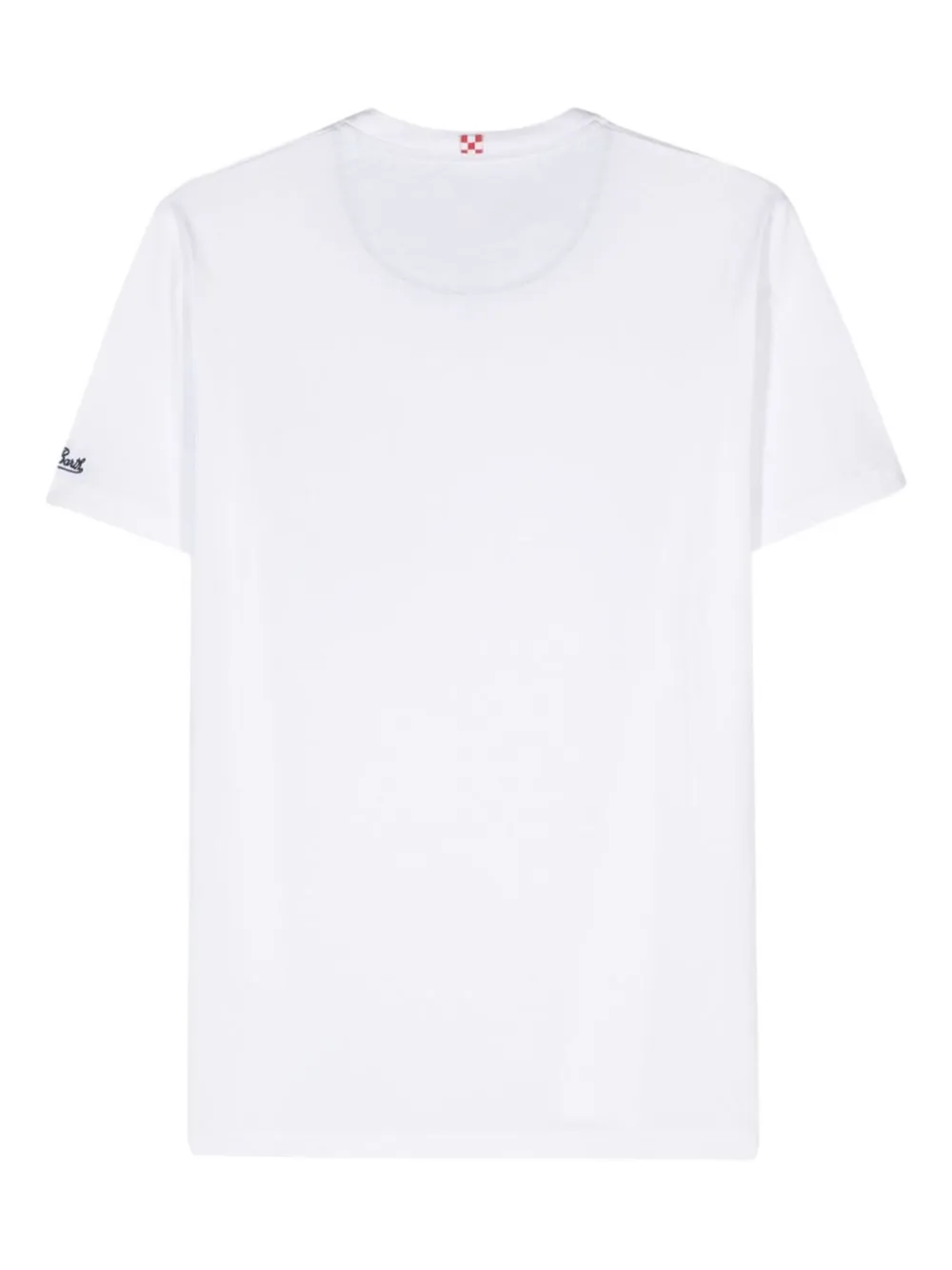 MC2 Saint Barth T-shirt met zakprint - Wit