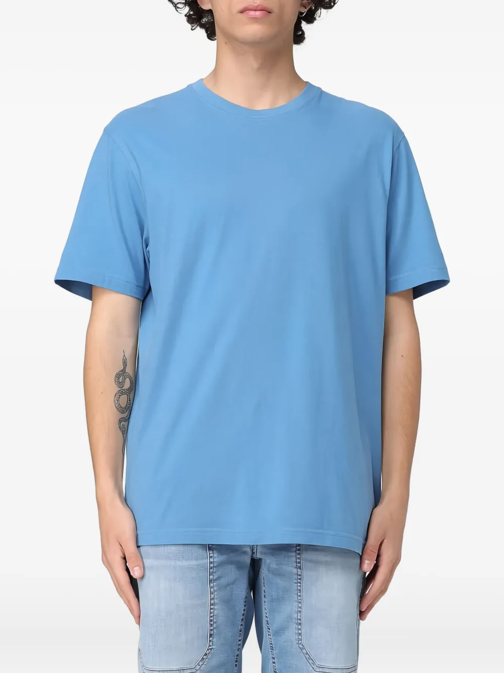 MC2 Saint Barth kortærmet T-shirt med rund hals | blå | Image 1