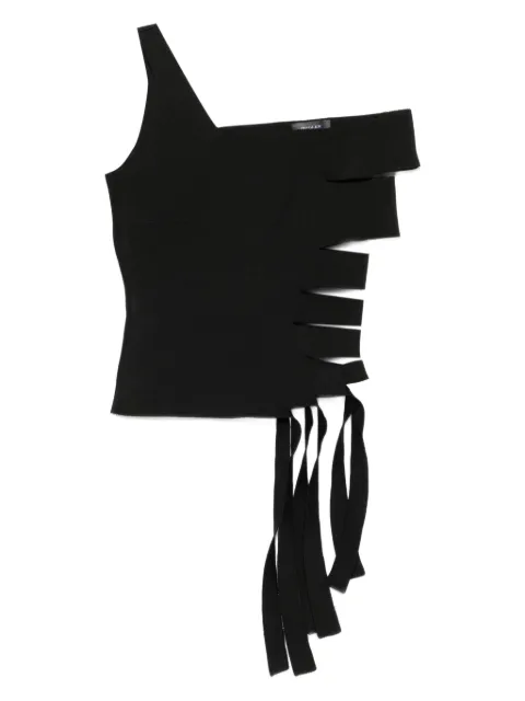 Mugler camiseta asimétrica