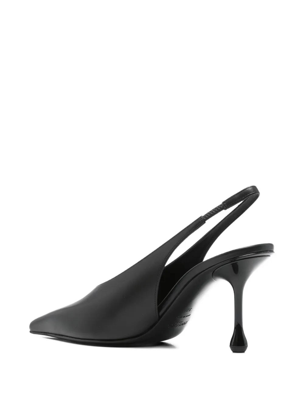 Jimmy Choo 85mm Isa slingback heeled pumps Black