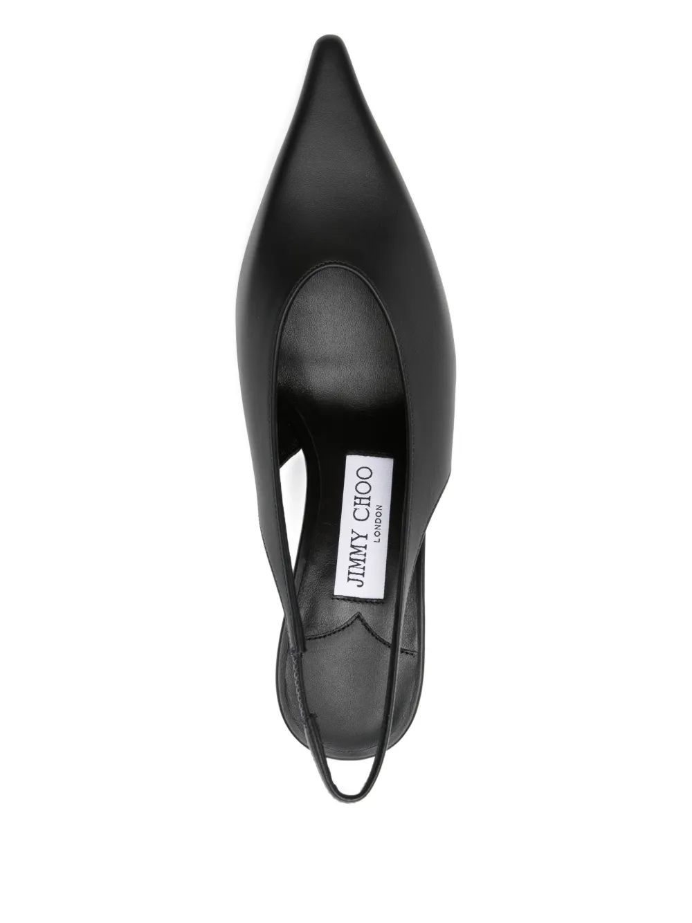 Jimmy Choo 85mm Isa slingback heeled pumps Black