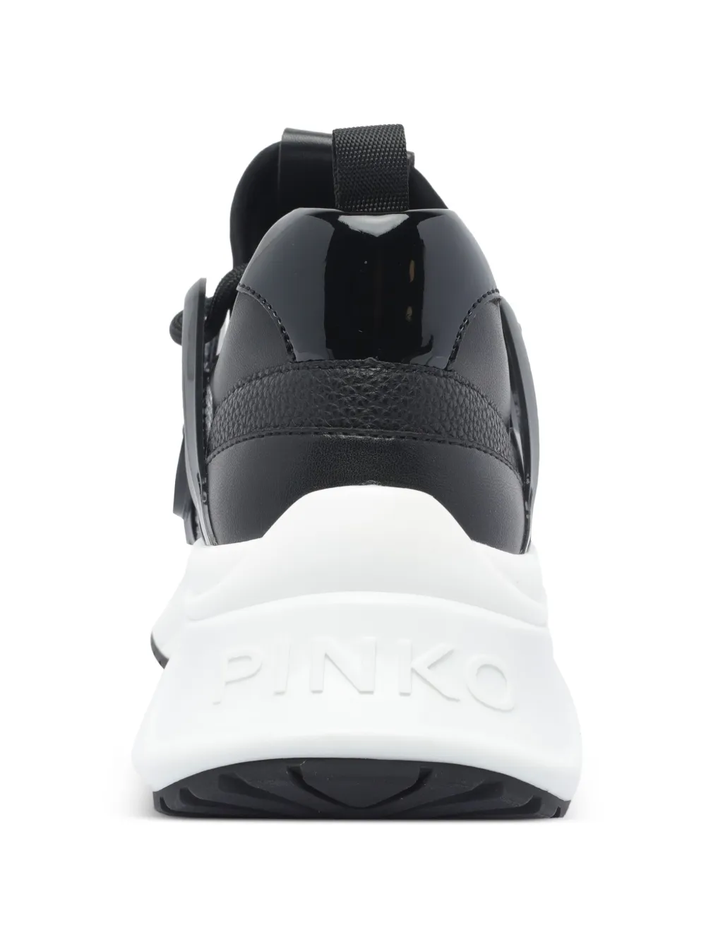 PINKO crystal-embellished sneakers Black