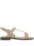 Ash Pop eyelet-embellished buckle sandals - Neutrals