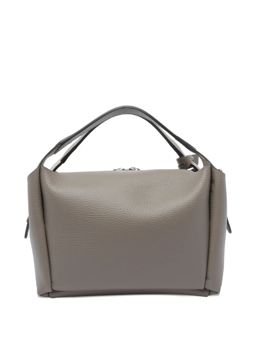 Tod's T-logo zip-top bowling handbag Grijs