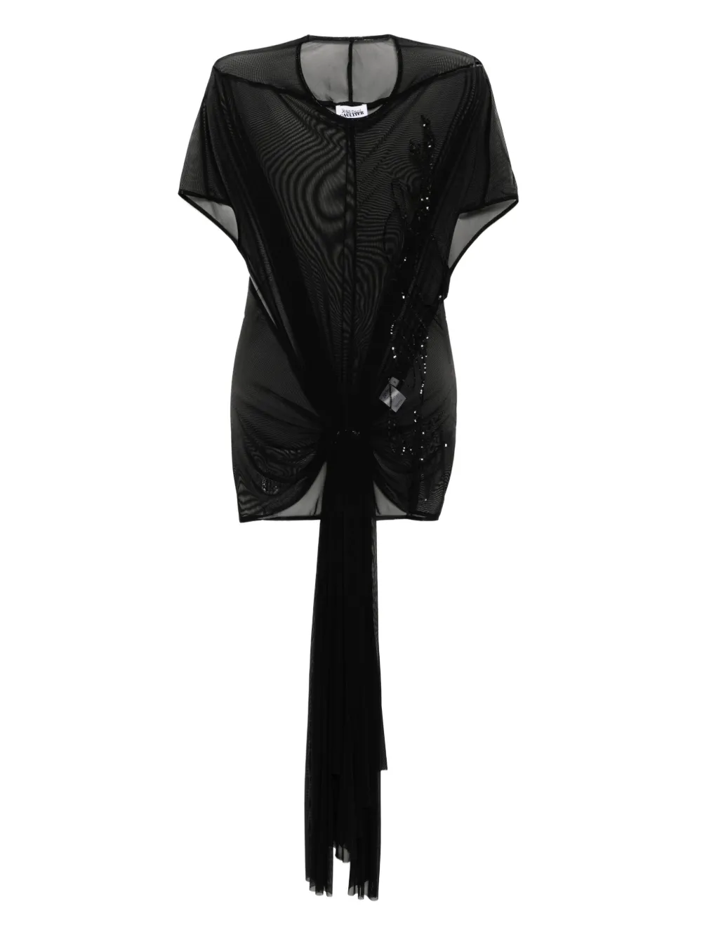 Jean Paul Gaultier Top met korte mouwen Zwart
