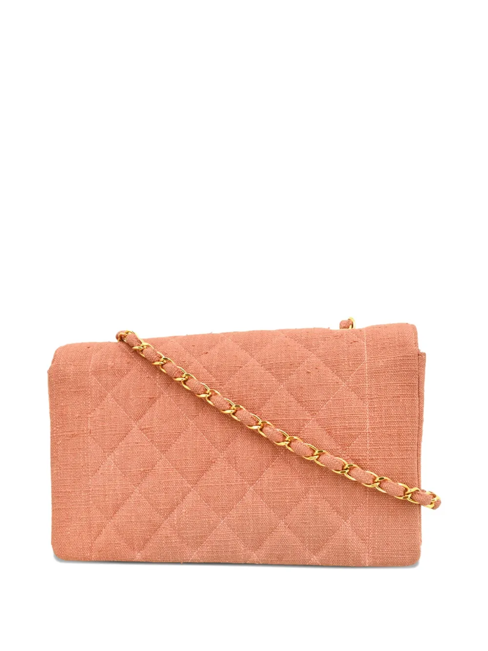 Pre-owned Chanel 1992 Medium Diana Shoulder Bag In Pink