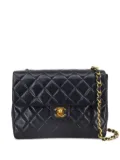 CHANEL Pre-Owned 1990 Classic Square shoulder bag - Blue