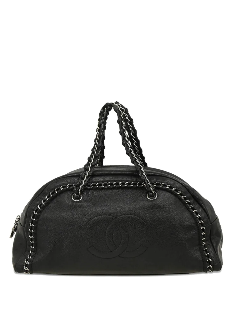 Pre-owned Chanel 2006 Luxury Line Handbag In Black