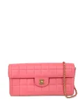 CHANEL Pre-Owned 2002 East West Choco Bar shoulder bag - Pink