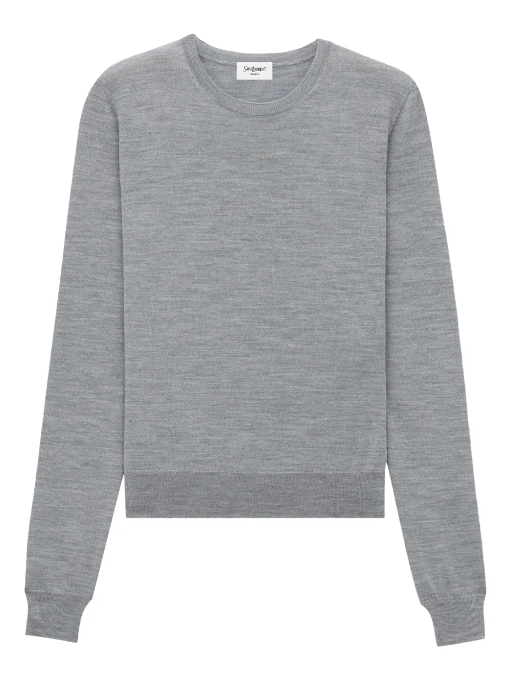 Saint Laurent crew-neck jumper Grijs