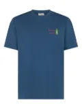MC2 Saint Barth embroidered cotton T-shirt - Blue