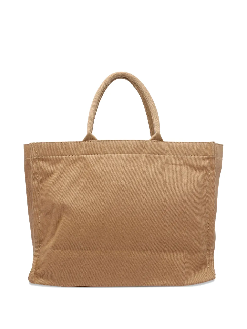 Elisabetta Franchi logo-embroidered tote bag - Bruin