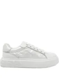 PINKO quilted platform sneakers - White