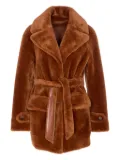 Urbancode belted reversible coat - Brown