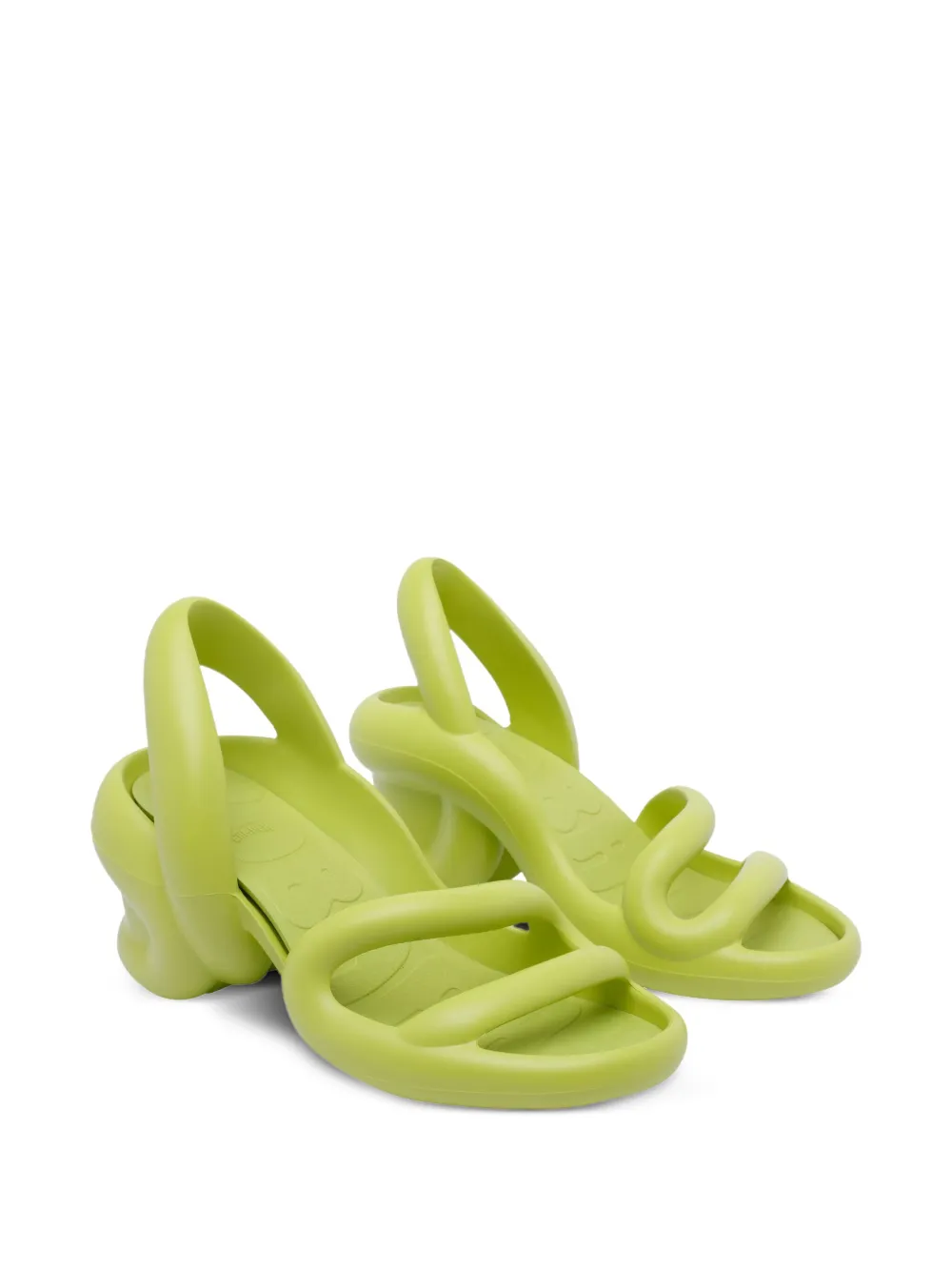 Camper 70mm sculpted-heel sandals Yellow