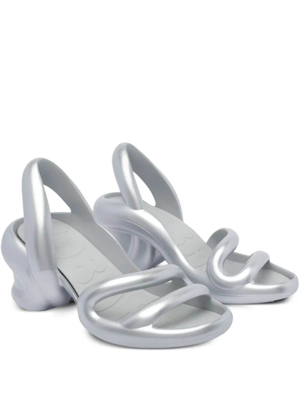 Camper Kobarah sculpted-heel sandals Grey