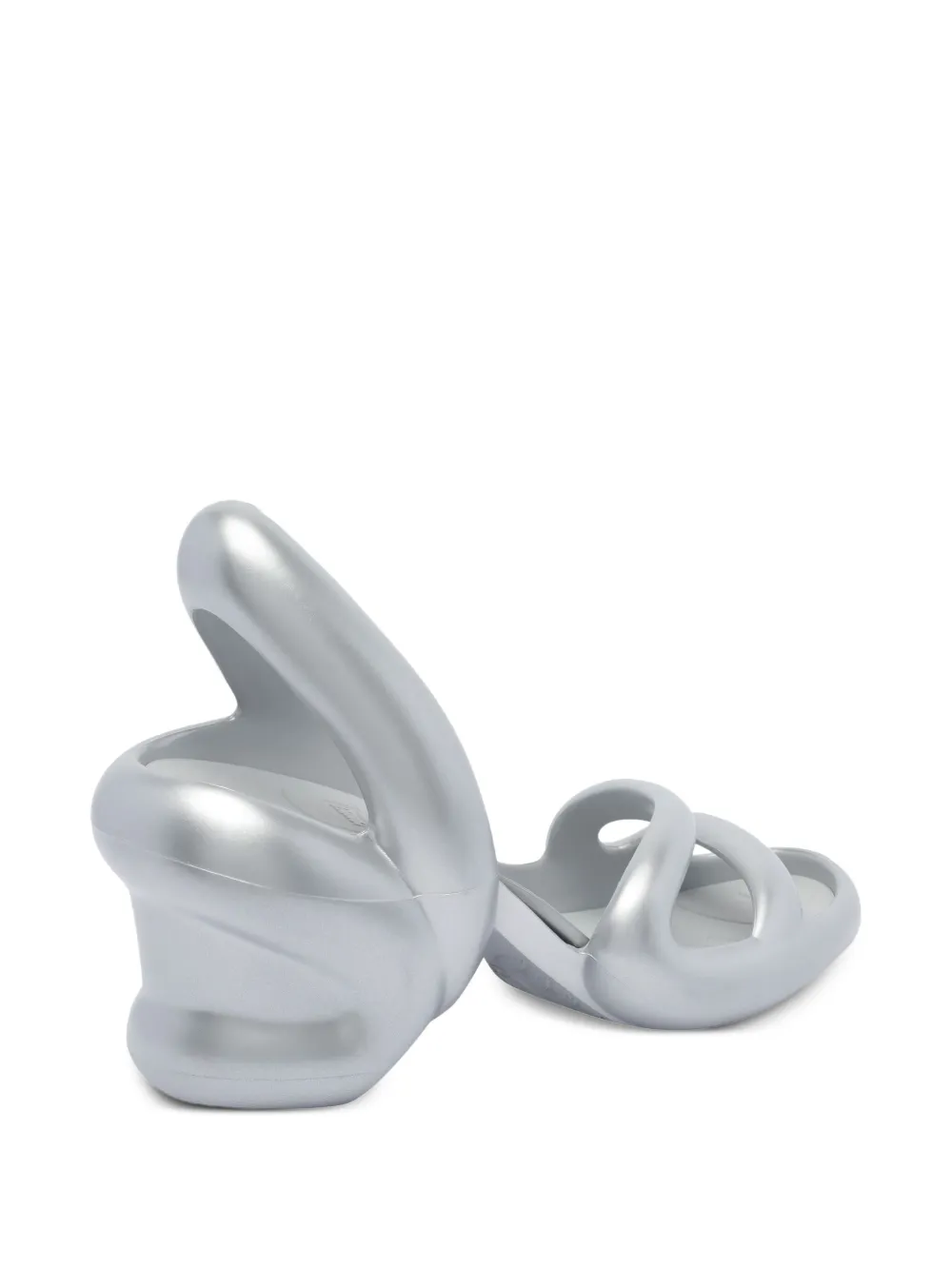 Camper Kobarah sculpted-heel sandals Grey