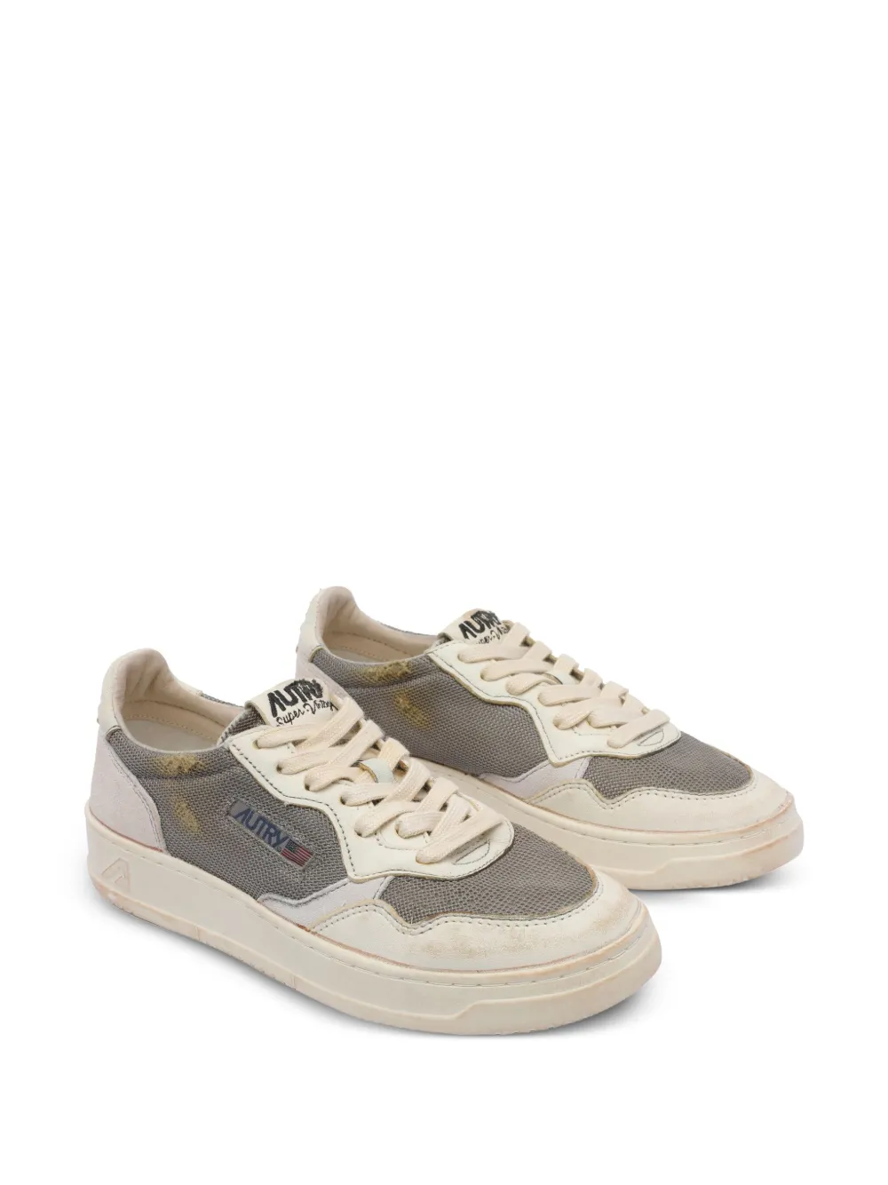 Autry lace-up low-top sneakers Neutrals