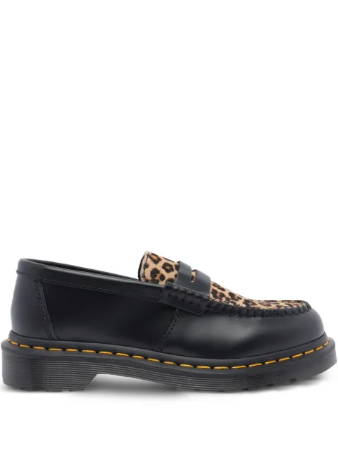 Dr. Martens Loafer mit Leoparden-Print