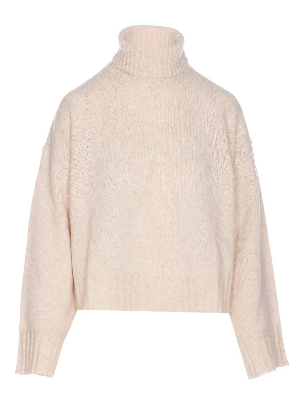 high-neck sweater