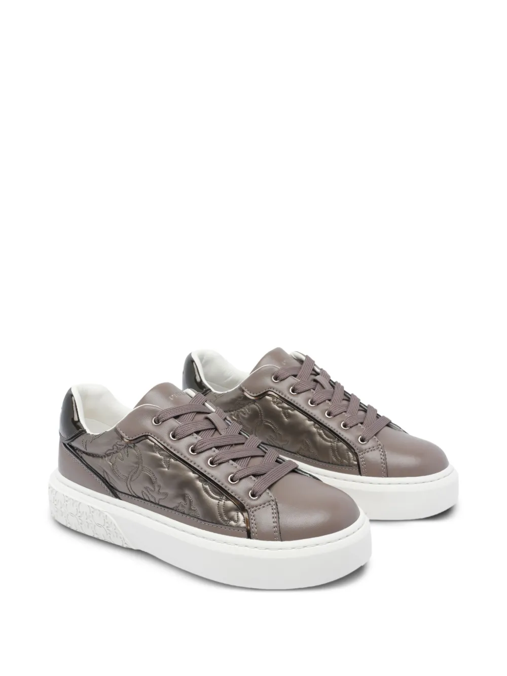 PINKO quilted platform sneakers - Grijs