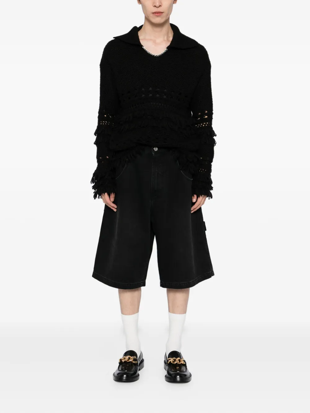 VETEMENTS faded denim shorts | Denim Shorts | Image 2