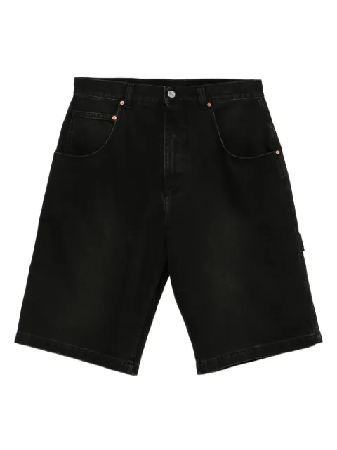 VETEMENTS faded denim shorts