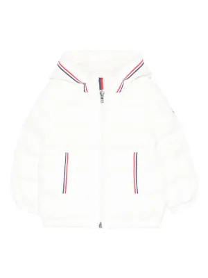 Moncler Enfant Eric ダウンジャケット | ホワイト | FARFETCH JP