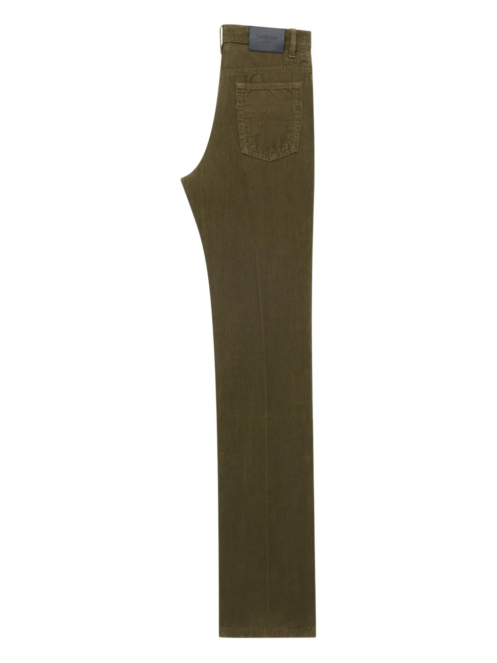 Saint Laurent five-pocket cotton trousers - Groen