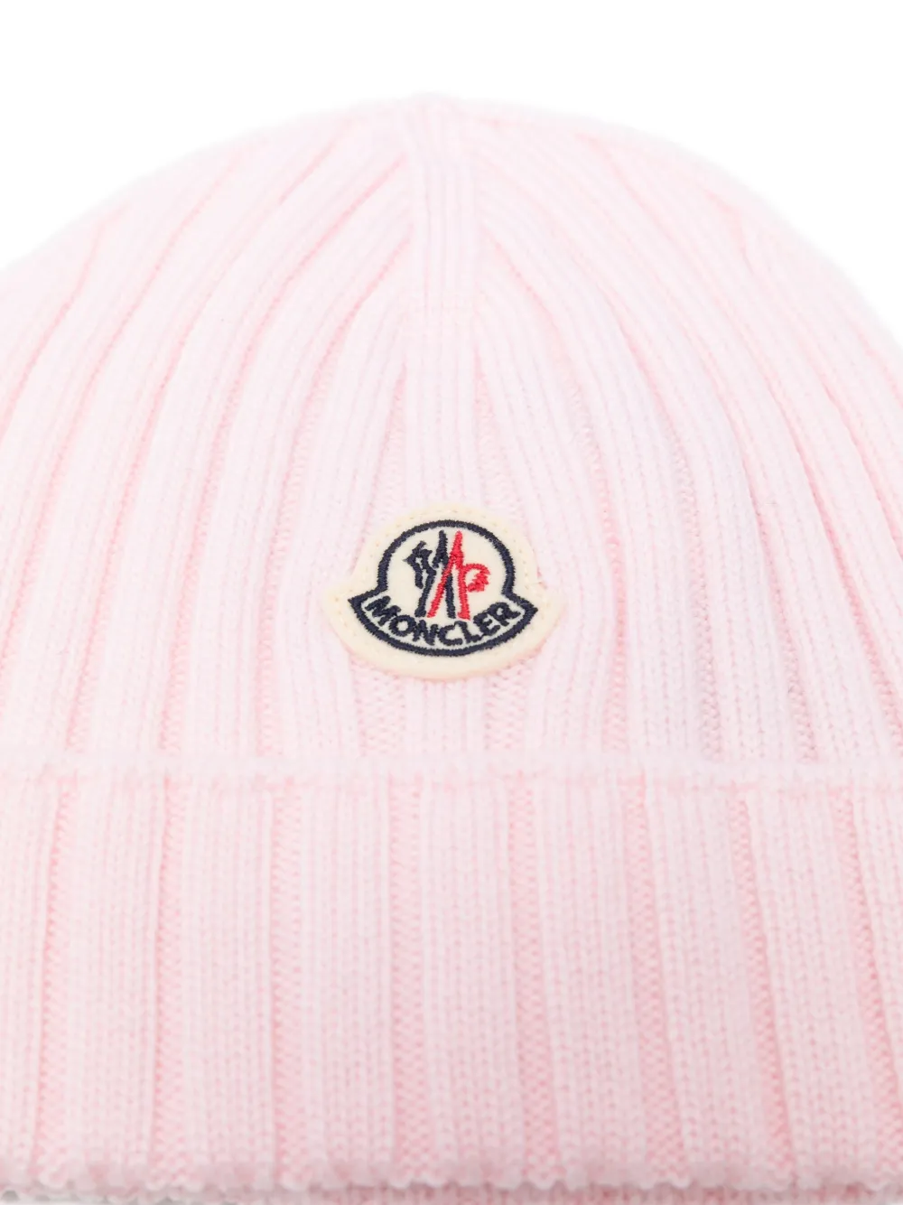 Moncler Enfant Muts met logopatch Roze