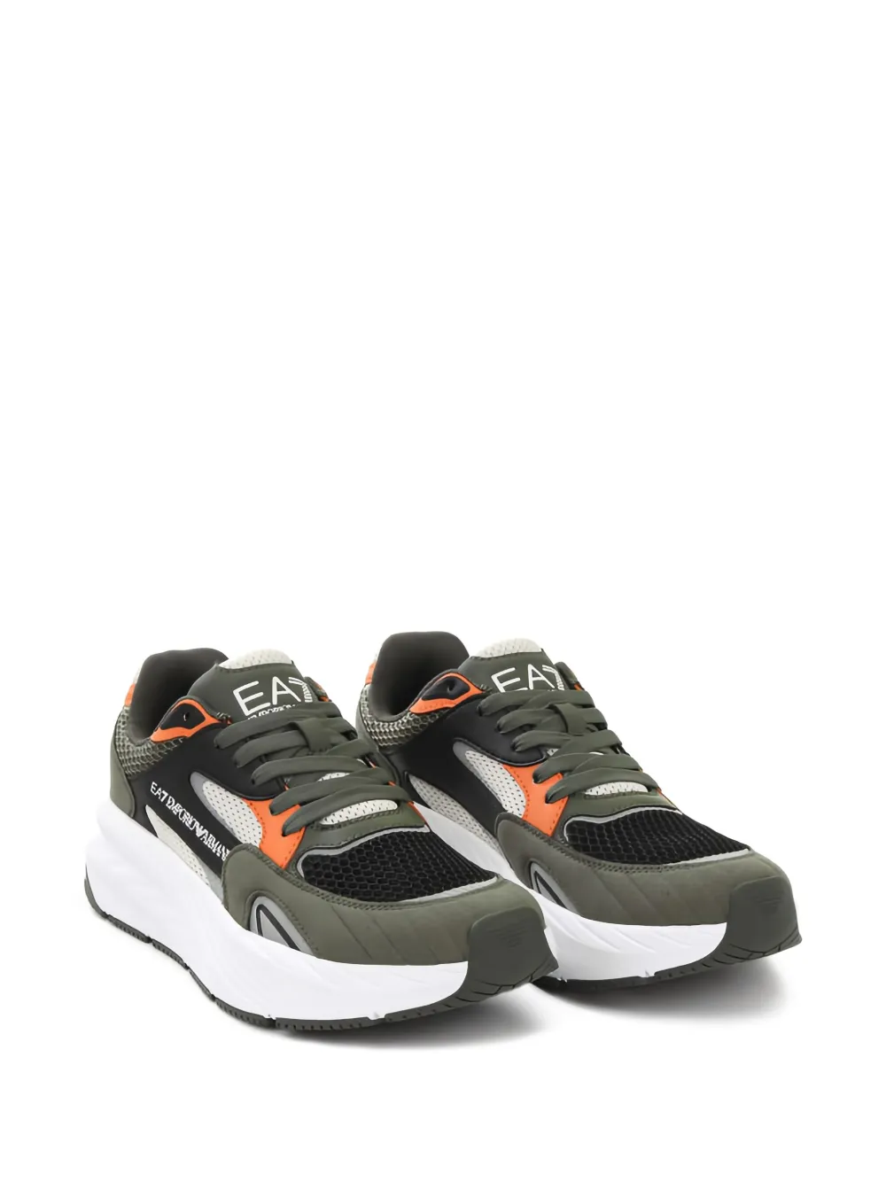 Ea7 Emporio Armani lace-up sneakers | Low-Tops | Image 2