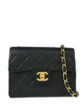 CHANEL Pre-Owned 1990 mini Classic Square shoulder bag - Black