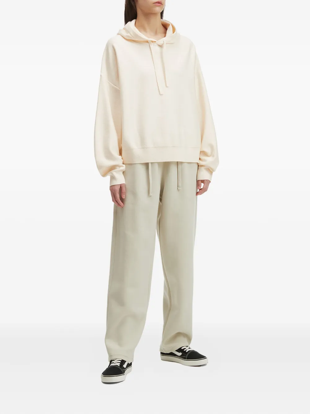 Izzue Hoodie met trekkoord - Beige