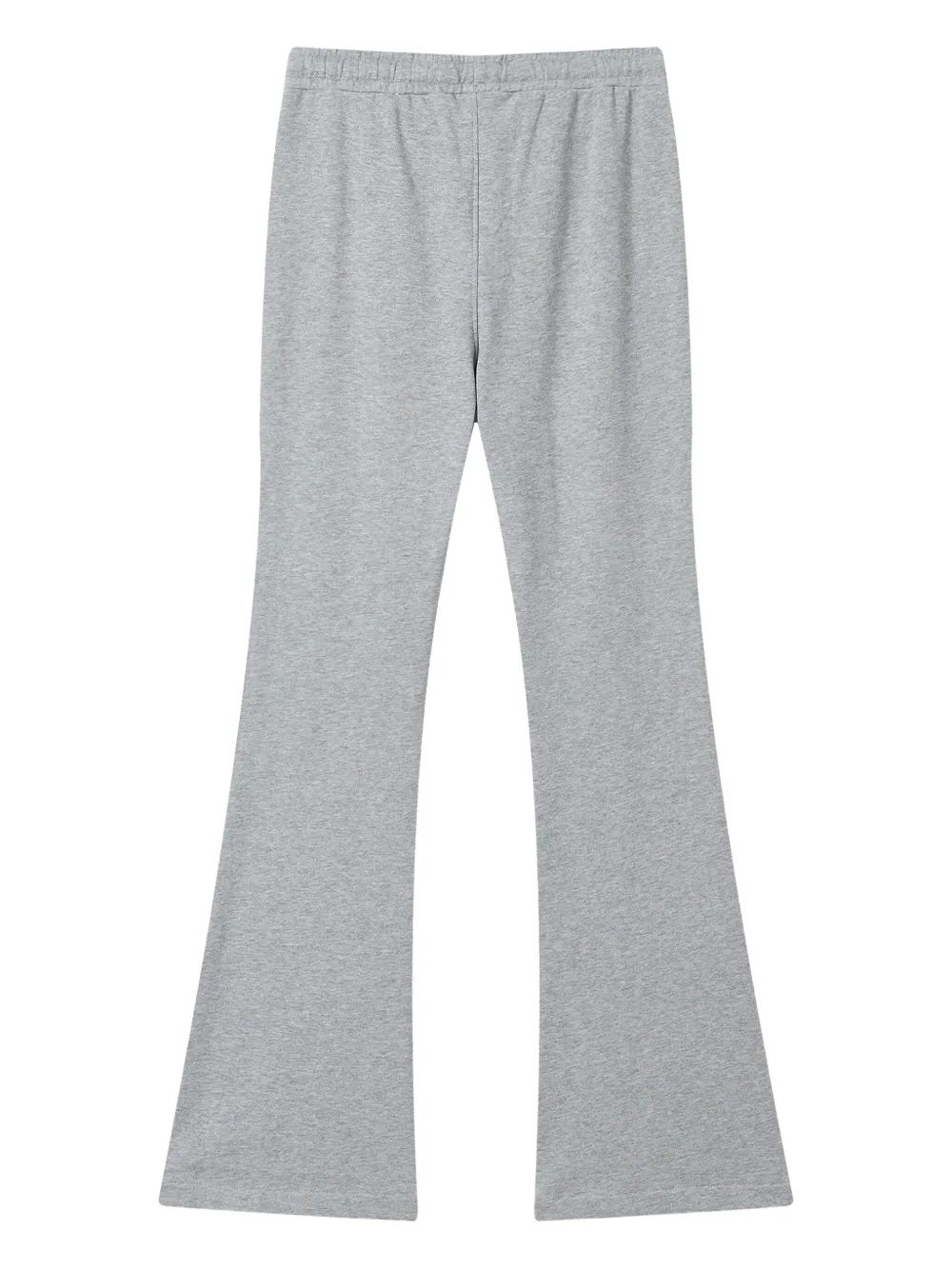 Izzue Elastic-waistband Flared Track Pants In Gray