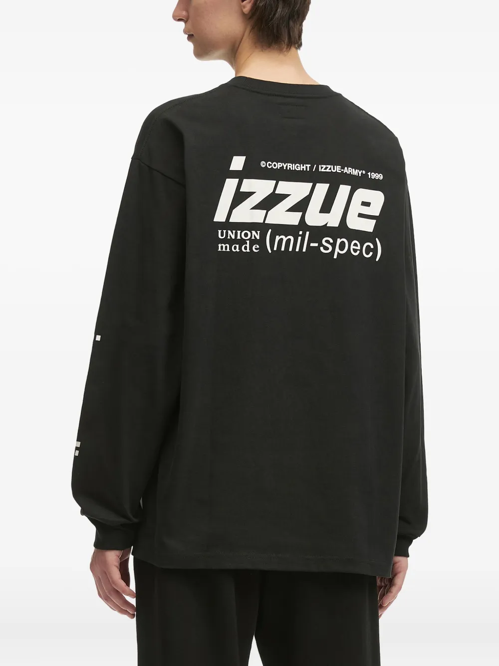 Izzue Long-sleeve T-shirt In Black