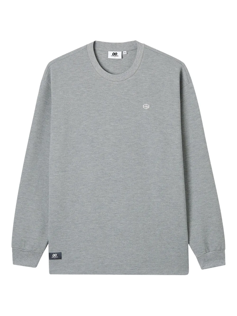 Chocoolate Long-sleeve Sweatshirt In Gray