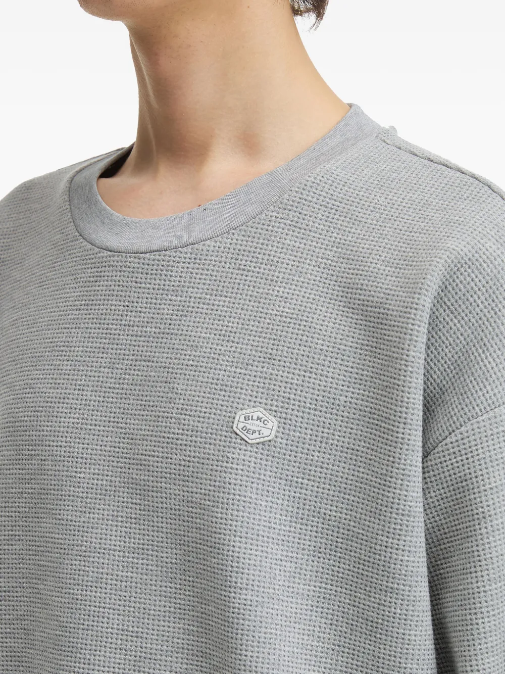 Chocoolate Long-sleeve Sweatshirt In Gray