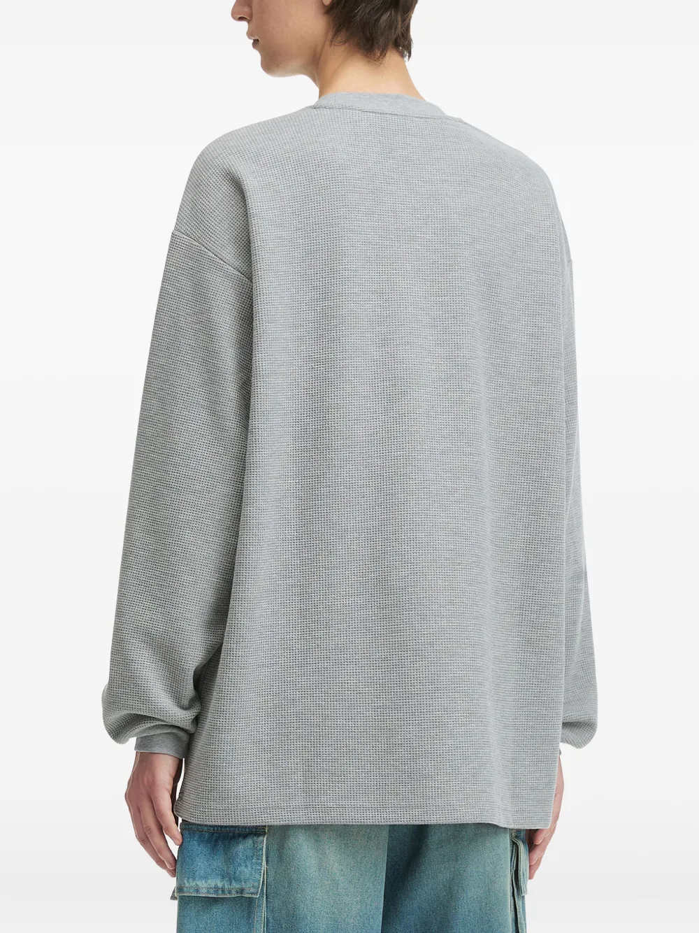 Chocoolate Long-sleeve Sweatshirt In Gray