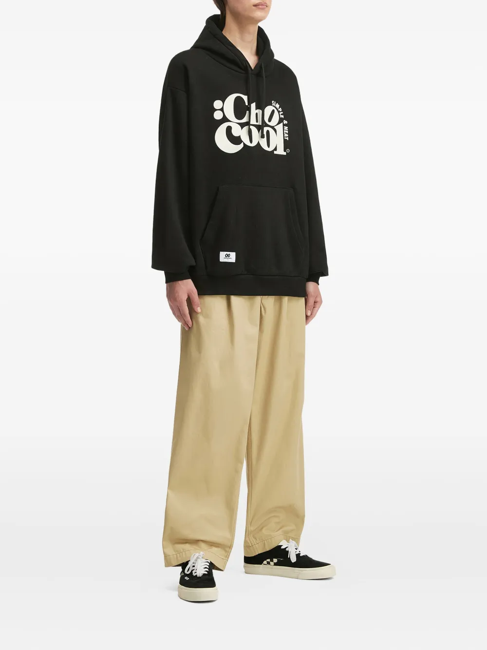 CHOCOOLATE logo-print hooded sweatshirt | Hoodies | Image 2