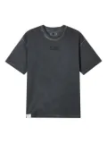 izzue embroidered-detail T-shirt - Grey