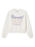 CHOCOOLATE crew neck sweater - White