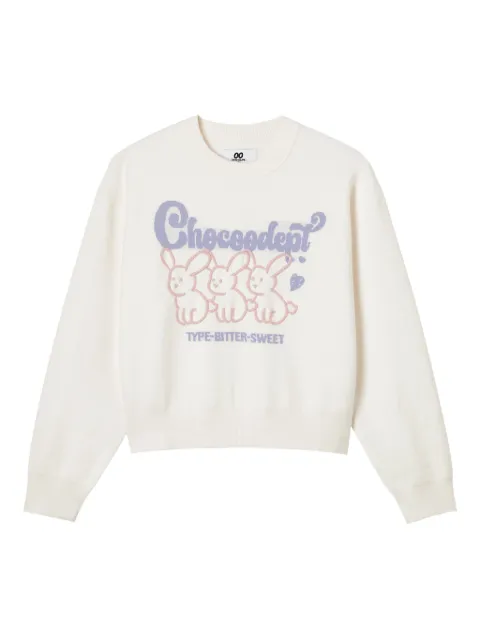 CHOCOOLATE crew neck sweater