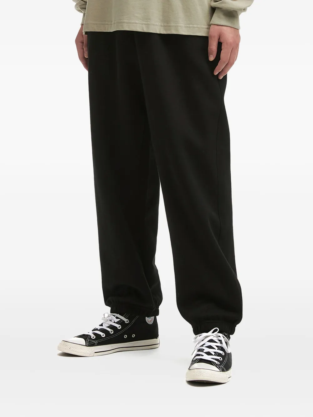Izzue Embroidered-logo Track Pants In Black