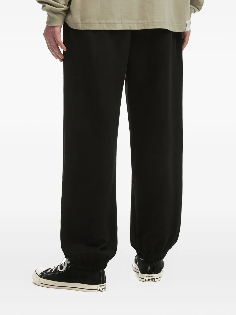 Izzue Embroidered-logo Track Pants In Black
