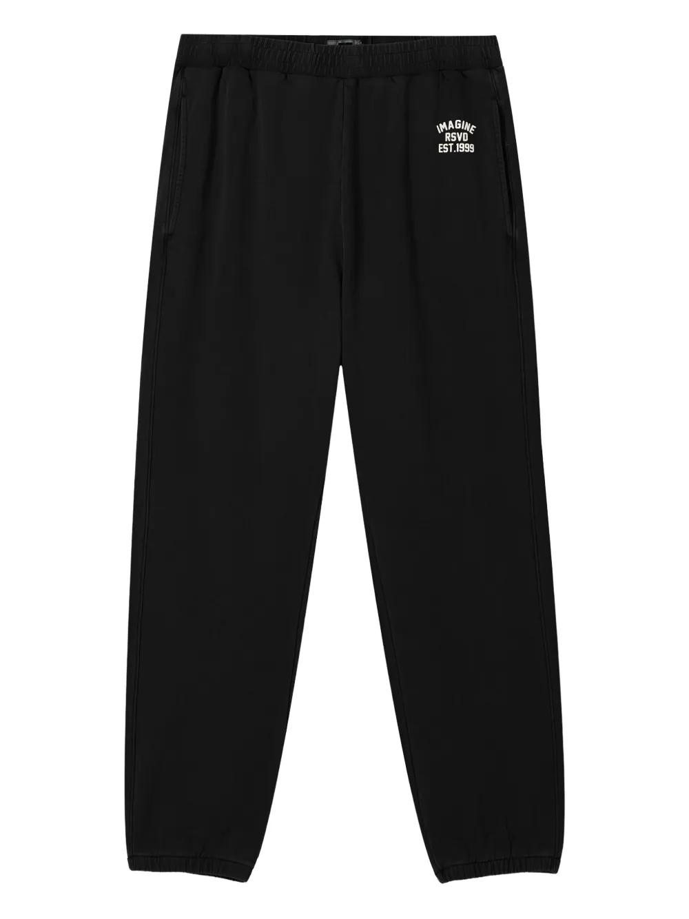 izzue elasticated-cuff track pants | Black | Image 1