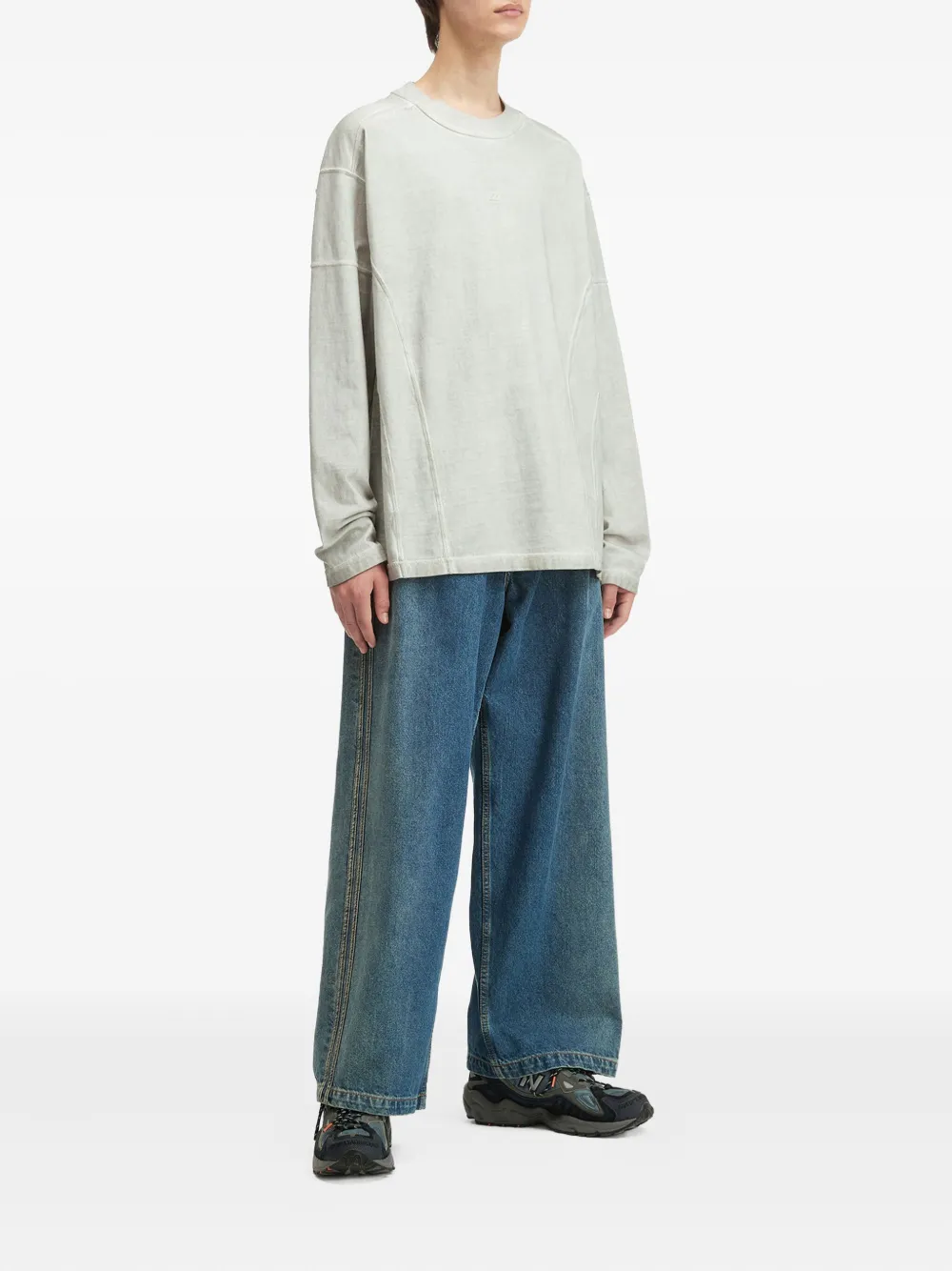 Izzue T-shirt met lange mouwen - Blauw